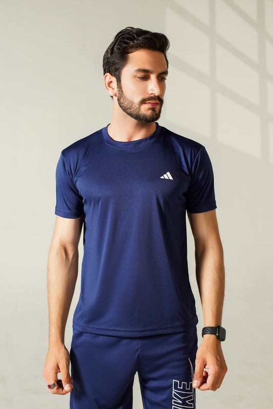 Adi Drifit Navy Tee-J