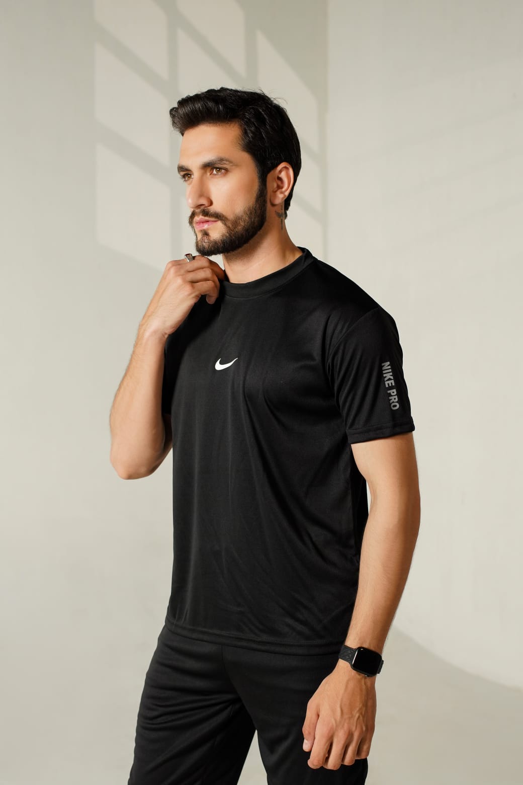 Nik Drifit Black Tee-J