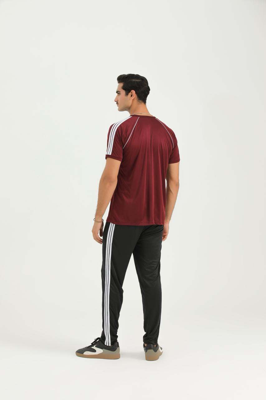 Adi Tri-liner Mehroon-N-Summer Tracksuit