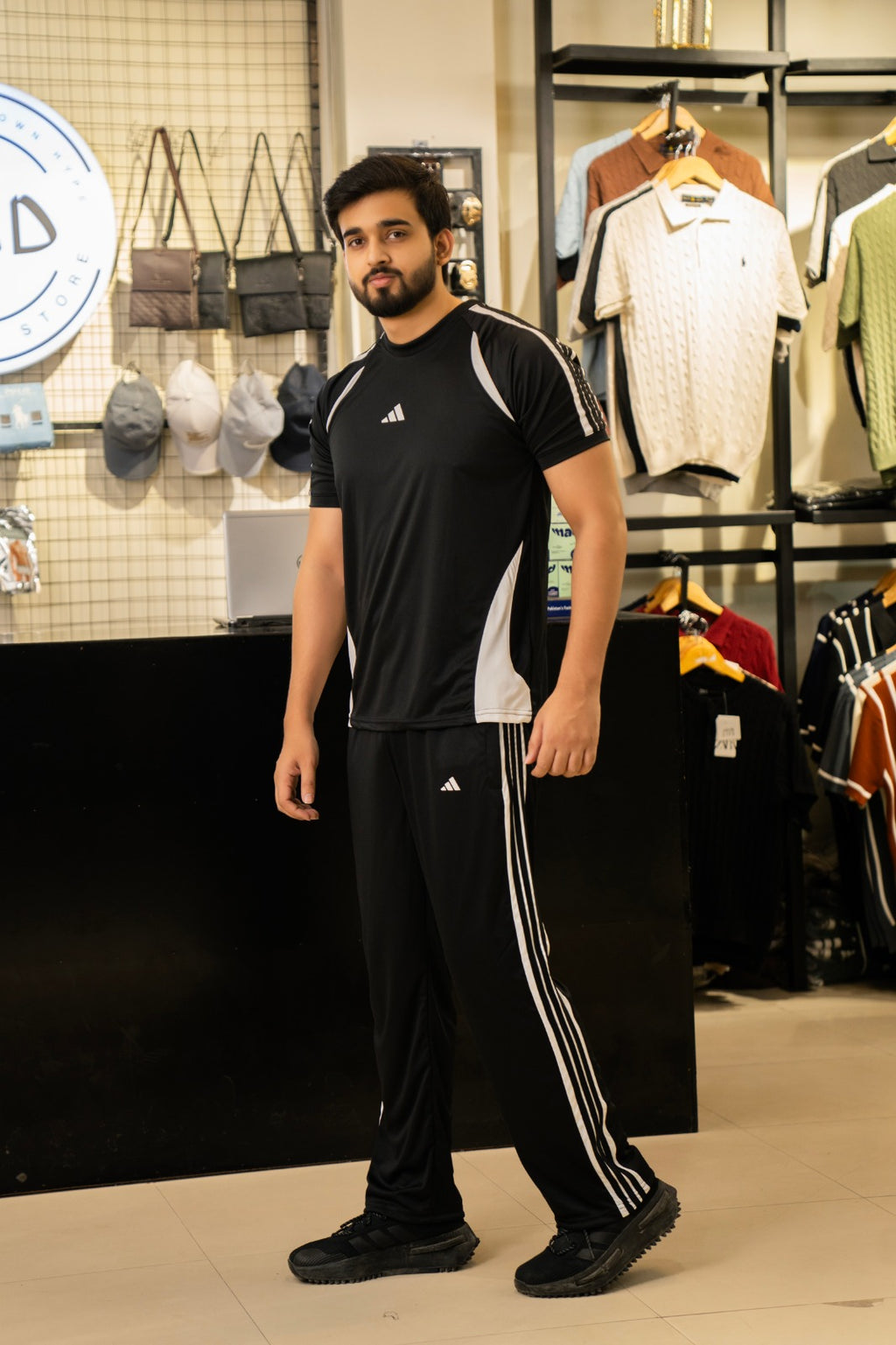 Adi Black White S26 Tracksuit-Summer