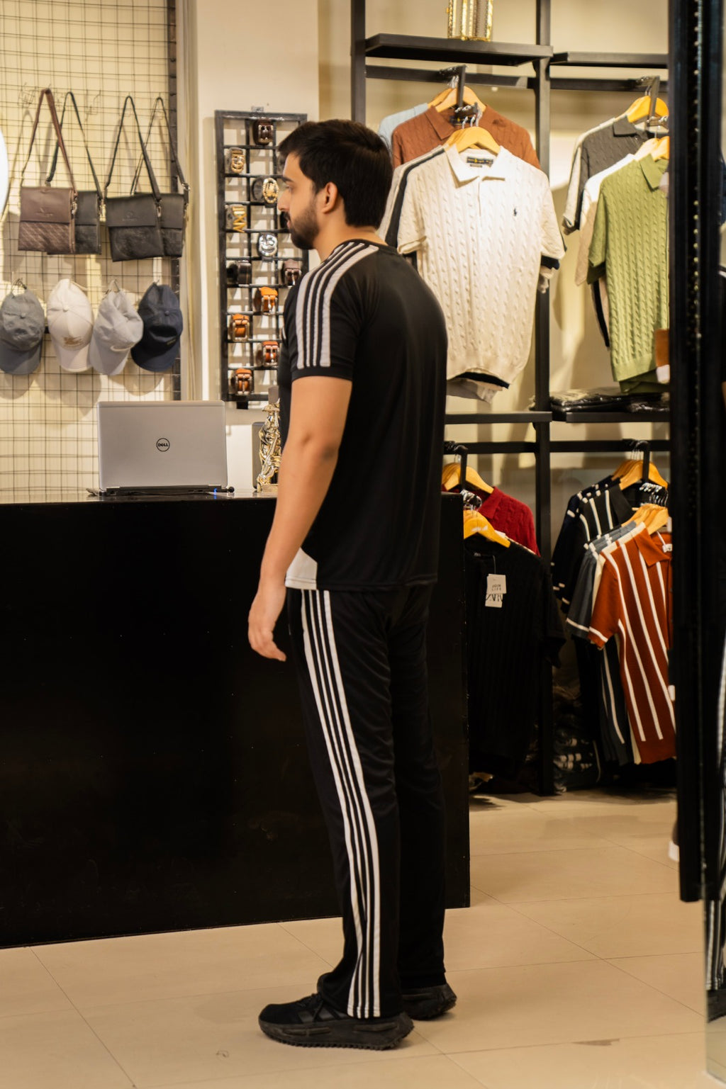 Adi Black White S26 Tracksuit-Summer