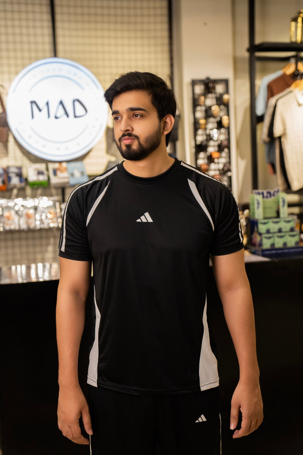 Adi Black White S26 Tracksuit-Summer