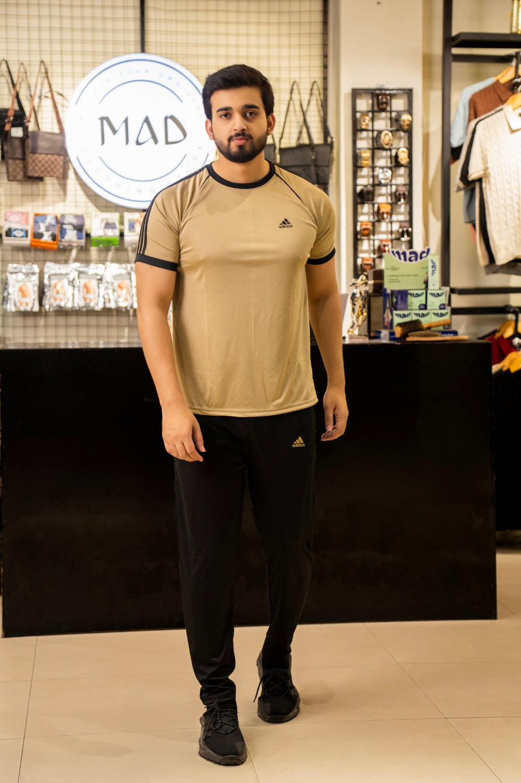 Adi G Black Tracksuit-Summer