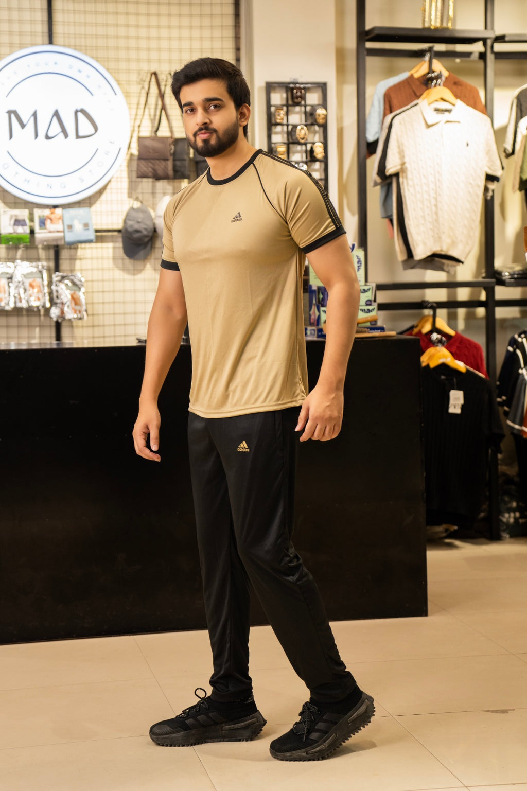 Adi G Black Tracksuit-Summer