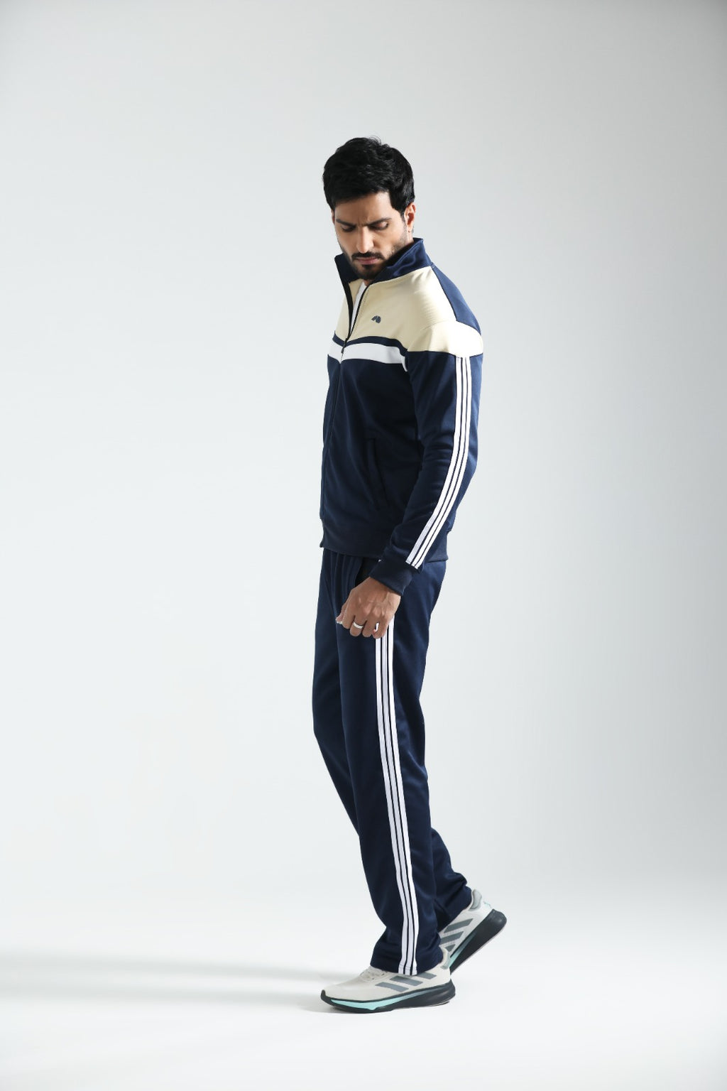MAD Premium Navy Beige W Tracksuit-10